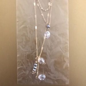 New multi strand gold beaded necklace